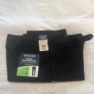 Haggar Men’s Black Pants